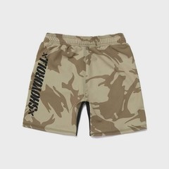 Shoyoroll Tan Camo Training Rash Guard SS & Fitted Shorts No Gi Competitor Set