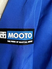 MOOTO Boys / Girls Blue & WhiteJacket Martial Arts Taekwondo Korea Size 130 (00)