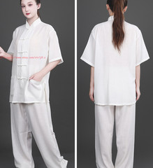 Chinese Tai Chi Uniforms Kung Fu Clothing Unisex Cotton Linen martial arts Suit