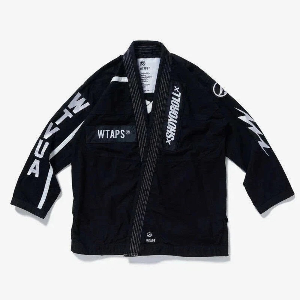 Shoyoroll Batch #113 WTAPS Athlete Edition BJJ Gi -Black | New, PREMIUM QUALITY