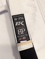 Break Point BP A3 White Uniform Top Soma Academy Jiu jitsu MMA Adult w/CK Belt