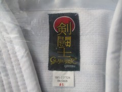 ProForce Gladiator Judo Uniform (Traditional Drawstring) – White size 5