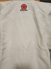 Flow Kimonos Air Gi A1 White BJJ Ultra Lightweight Jiu-Jitsu Kimono RIPSTOP