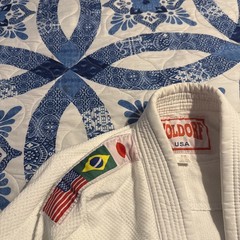 Woldorf Jiu Jitsu Brazilian GI Size 5 A3 Top Pants And Belt