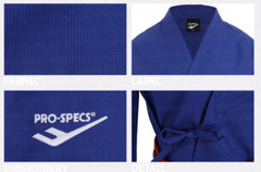 PROSPECS Open Taekwondo Uniform Blue Sports Training Clothes Jacket Pants Dobok