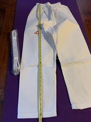 Taekwondo 7.5 OZ Uniform Gi Martial Art Uniform Sizes 00-6 (3) Read