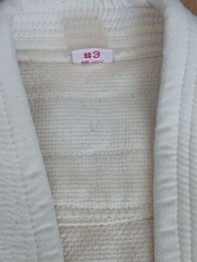 Japanese Judo Gi Uniform Final 3 Mitsuboshi Top Only 160 170 Cm Color Washed