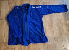 UFC Gym Kingz BJJ Jiu Jitsu Gi Jacket Men’s Size A4 Blue Kimono Suit