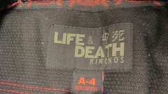 Life & Death BJJ Gi A4 Black 450 GSM Brazilian Jiu Jitsu Kimono New