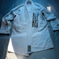 Gameness Competition Team Size A2 Gi Top And Bottoms, 7 Belts Included,