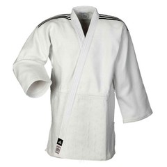 IJF Champion 3 Regular Cut with Stripes Judo Gi by Adidas (White or Blue)