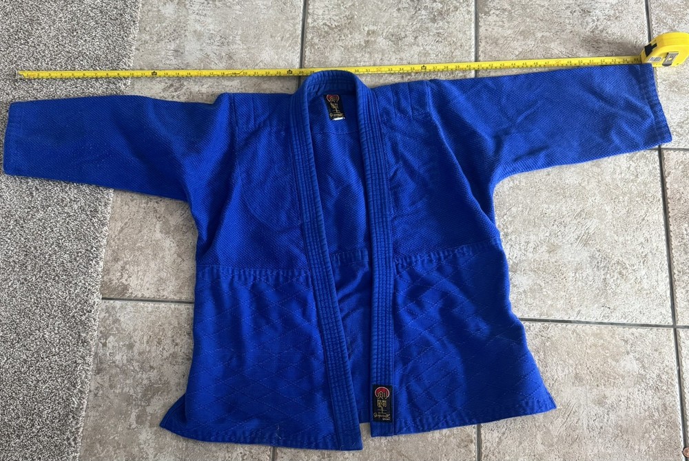 Gladiator By ProForce Judo Gi Jacket Blue Heavy Cotton Uniform Top