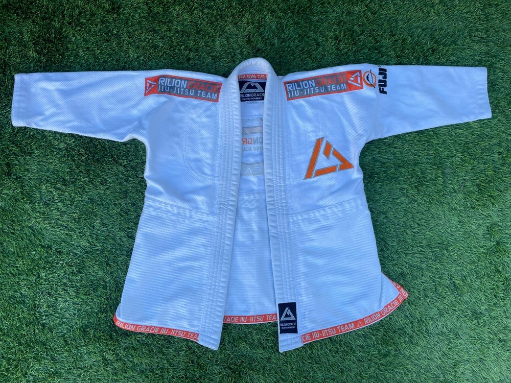 Rilion Gracie Elite Team Jiu Jitsu Full Gi Youth Size 000 – Top Kimono MMA Fuji