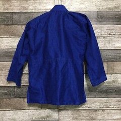 Fuji Jiu Jitsu Gi Kids Size 0 Blue MMA Heavyweight Cotton Blend (Top Only) F9