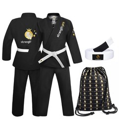 Premium 450 GSM BJJ Gi Brazilian Jiu Jitsu MMA Adult Uniform With Free Belt