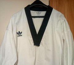 RARE VTG Adidas Taekwondo Uniform (Dobok) Tae Kwon Do Size 5/XL