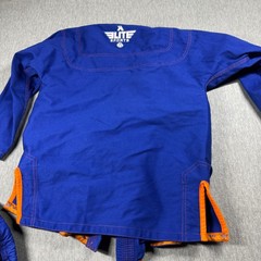 Elite Sports Brazilian Jiu Jitsu Gi Uniform A2 Blue Martial Arts BJJ Grappling