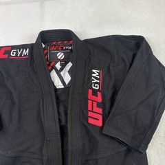 UFC Gym Vandal Kimonos Black Gi Size M-3 Long Sleeve Jiu Jitsu MMA