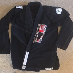 Tatami American Badass BJJ Gi Jacket & Pants Set A4 Black Adult Unisex