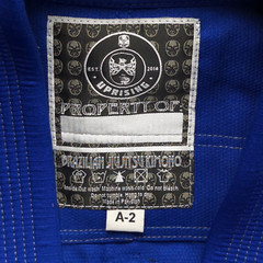 Uprising MMA Brazilian Jiu Jitsu Blue Kimono Gi Top and Bottom Uniform – Size A2