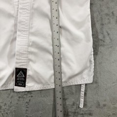 Gracie Jiu-Jitsu Official Kids Gi Jacket 0/130 White 100% Cotton BJJ Kimono