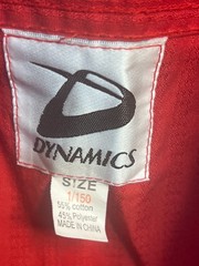 Dynamics Red Taekwondo Uniform Top Size 1/150 Martial Arts Jacket