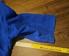 MMA King Blue BJJ Gi Size A4 With Alterations