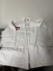 ATA Youth Gi Tae Kwon Do Uniform Karate Judo Top OnlyEmbroidered Patch Size 4