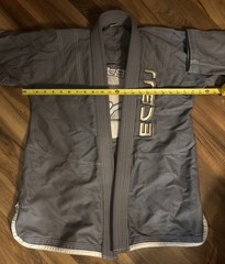 ECBJJ Lifestyle Jiu-Jitsu Gi Embroidered Shaka Hand Patch & Pants Size A-1