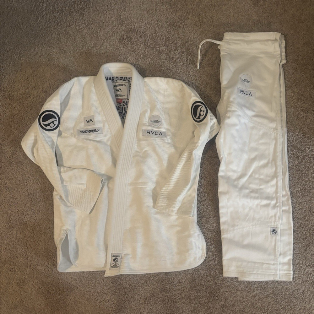RVCA x Shoyoroll Bedwin & The Heartbreakers Jiu-Jitsu Gi White A0F