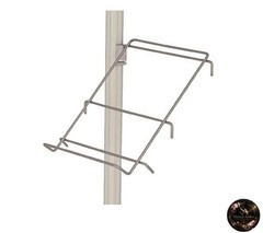 Minoura Multi-Rack for Hobby Tower Shim Type Silver HH-25S 24 x 27 x 6 cm