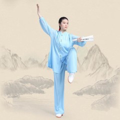 Summer Tai Chi Clothes Wushu Clothing Kung Fu Dress Martial Art Uniform Flowy
