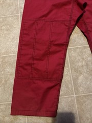 Ko Sports Gi Pants Mens A0 Brazilian Jiu Jitsu Pants 100% Cotton Red MMA