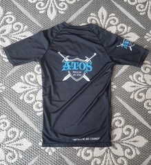 Men’s White Atos BJJ GI + Rash Guard Set Size A2
