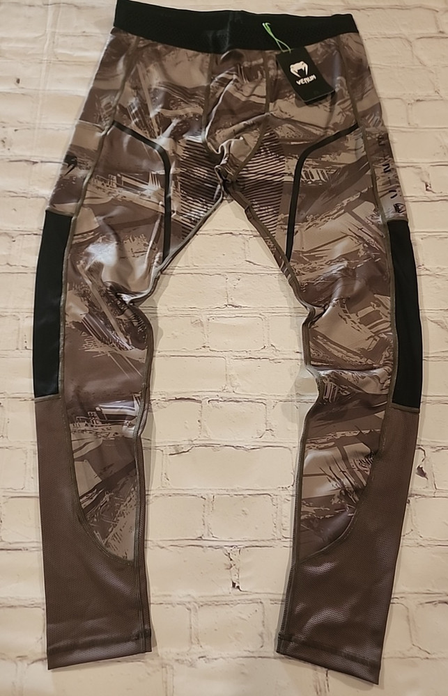 Venum Electron 3.0 Spats Pants UFC Matial Arts Jiu-Jitsu Men’s XXL Sand NEW