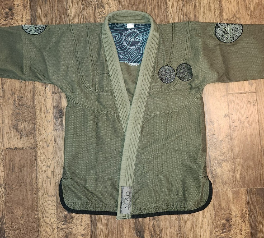 Mao Fightwear Topograf Gi size F3S olive/army green