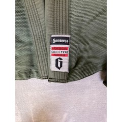 Gameness A3 Professional Fightwear Brazilian Jiu-Jitsu Mens Olive Green 2015