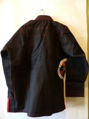 LORDZ OF JIU JITSU WORLD FAMOUS BRAZILIAN TWO PIECE SET BLACK SIZE LARGE