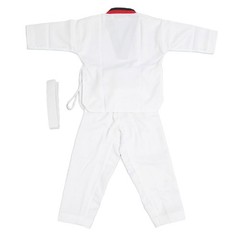 Kids Taekwondo Uniform Soft Cotton Polyester Breathable For Martial Arts GQBK