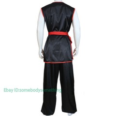 Sleeveless Kung Fu Tai Chi Uniform Martial Arts Suit Nanquan Shaolin Outfit Sets