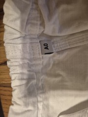 Scramble Athlete Jiu Jitsu Uniform kimono Pant Set White Size A0 Top, Pants, Bag