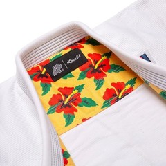 Albino and Preto Batch 78 Locals Kimono White BJJ Gi JIU JITSU Kimono 450GSM
