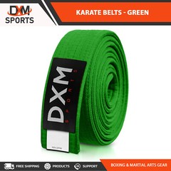 DXM Karate Belts Martial Arts Uniform Ranking Hapkido Taekwondo Judo Belt Green