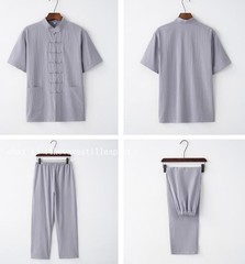 Chinese Kung Fu Cotton Uniform Martial Arts Tai Chi Suit Wushu Tang Suit Clothes