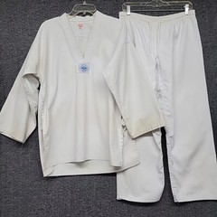 Sun Choi Brothers Karate Uniform Top Adult Shirr Unisex, Size 3, Stains