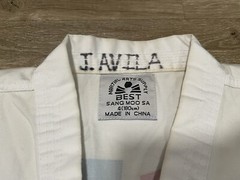 Best Sang Moo Sa Martial Arts Taekwondo Uniform Adult Size 4 – 180cm TOP White