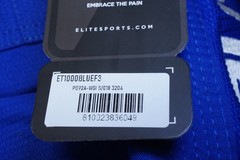 New Elite Sports Ultra-Light Women’s BJJ GI ET10000BLUEF3 Size 3 Ships FREE