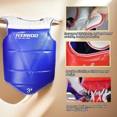 WT Taekwondo Martial Arts TKD Body Protector Reversible Chest Guard Protector…