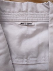 Lot 3, Sz 4 (XL) Brand New Judo/Karate Gi Light-Med Wt Cott 33-34in Tall, 2Belts