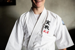 Kudo Style JBI Daido Juku Karate Gi Uniform 14oz Canvas Cotton by Javson Sports